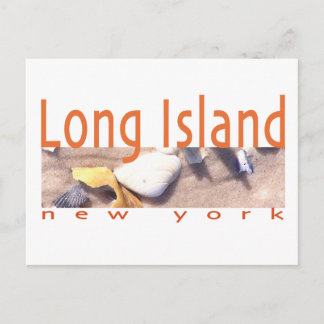 Long Island NY Postkarte