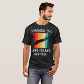 Long Island NY Souvenir Native Long Islander Vinta T-Shirt (Vorne ganz)