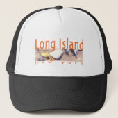 Long Island NY Truckerkappe (Vorderseite)