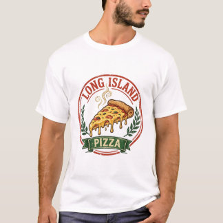 Long Island Pizza-Shirt - NY Slice T-Shirt