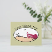 Long Island Postkarte (Stehend Vorderseite)