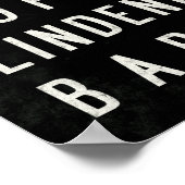 Long Island Rail Road LIRR Babylon Line U-Bahn Art Poster (Ecke)