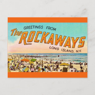 Long Island Rockaways Grußkarte Postkarte