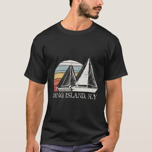 Long Island Sailboat T-Shirt (Vorderseite)