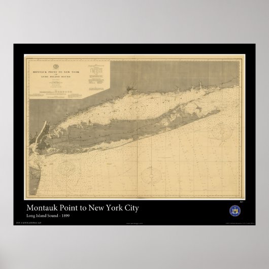 Long Island Sound - 1899 Poster (Vorne)