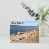 Long Island Sound Postkarte (Stehend Vorderseite)