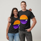 Long Island Sunset Segelboot T-Shirt (Unisex)