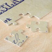 Long Island The Hamptons Map Distressed Puzzle (Seite)