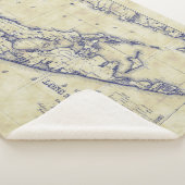 Long Island The Hamptons Map Distressed Sherpadecke (3/4)