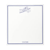 Long Island The Hamptons Map Notizblock (Vorderseite)