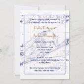 Long Island The Hamptons Map VC Einladung (Rückseite)