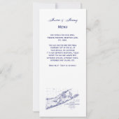 Long Island The Hamptons Map VC Einladung (Rückseite)