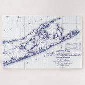 Long Island The Hamptons Map VC Puzzle (Horizontal)