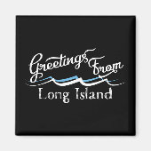 Long Island Water Waves Magnet (Vorne)