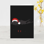 Long Island Weihnachten - Long Island Karte mit Sa (Gelbe Blume)