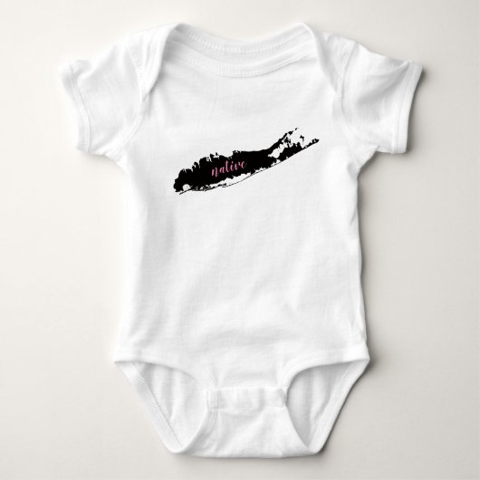 Long Islandeingeborener onsie Baby Strampler (Vorderseite)