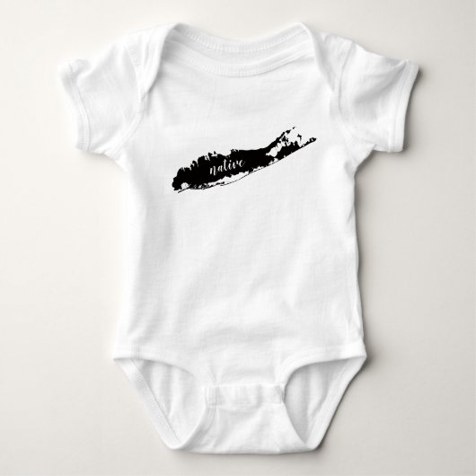 Long Islandeingeborener onsie Baby Strampler (Vorderseite)