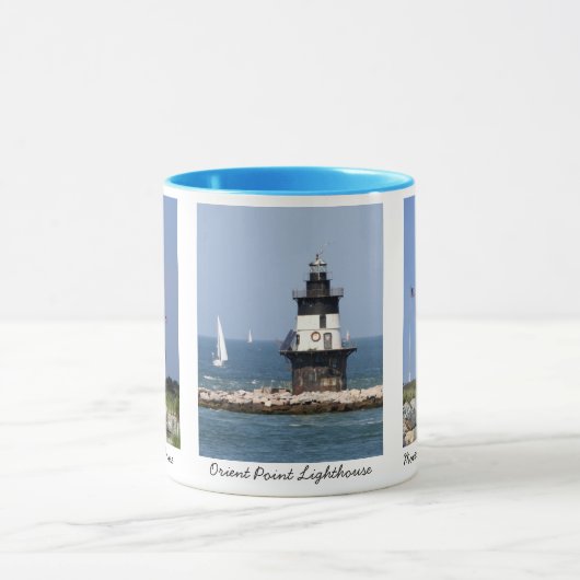 Long- Islandleuchtturm-Tasse Tasse (Zentrum)