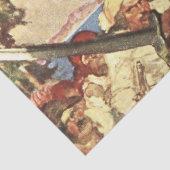 "Long John Silver" Pirate Art von Louis Rhead Seidenpapier (Detail)