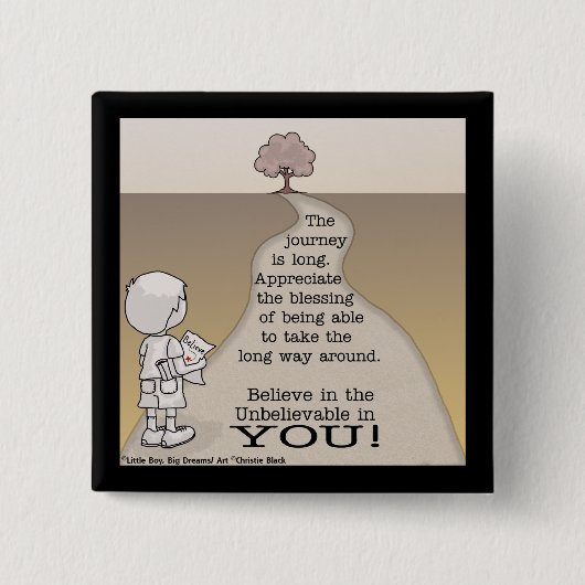 Long Journey Button (Vorderseite)