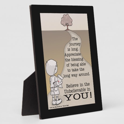 Long Journey Fotoplatte (Seite)