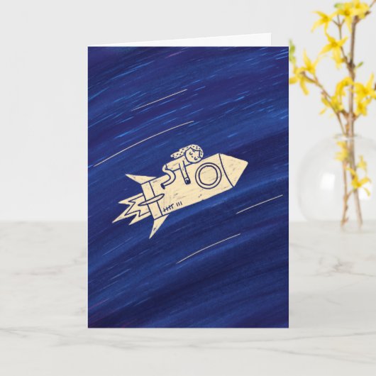 Long Journey Karte (Gelbe Blume)