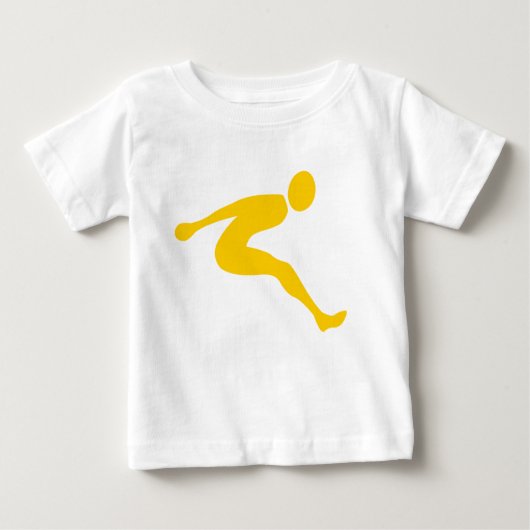 Long Jump - Amber Baby T-shirt (Vorderseite)