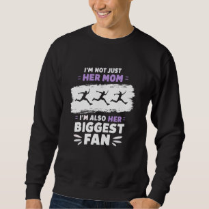 Long Jump Athlete Lange Jumper Track und Fit Sweatshirt