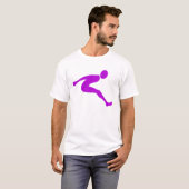 Long Jump - Lila T-Shirt (Vorne ganz)
