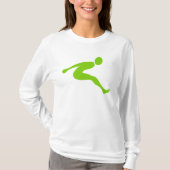 Long Jump - Martian Green T-Shirt (Vorderseite)