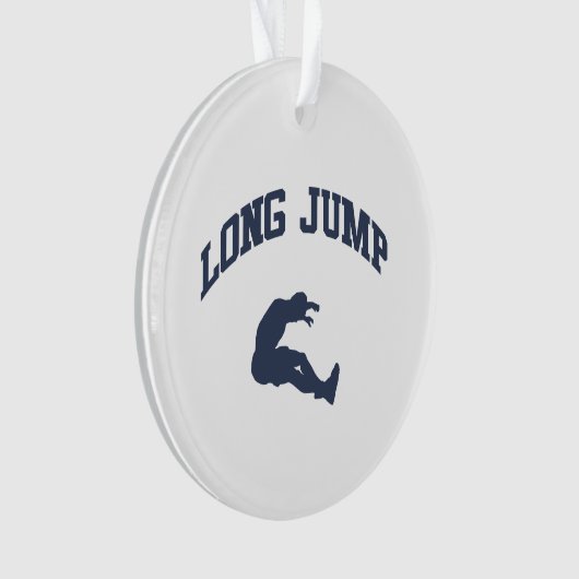 Long Jump Ornament (Vorderseite)