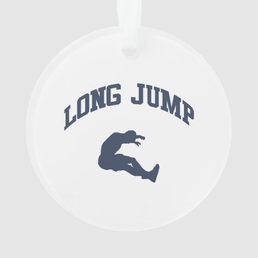 Long Jump Ornament (Rückseite)