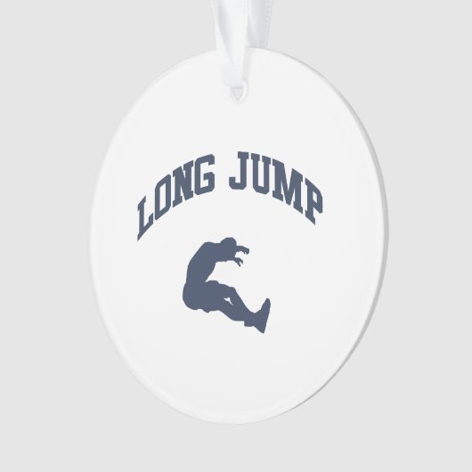 Long Jump Ornament (Vorderseite)