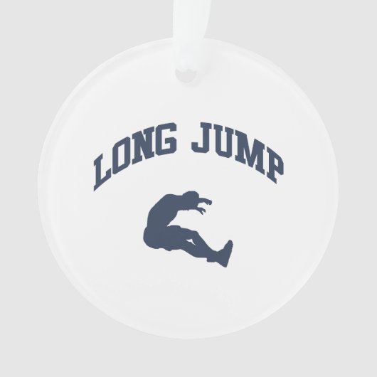 Long Jump Ornament (Vorderseite)