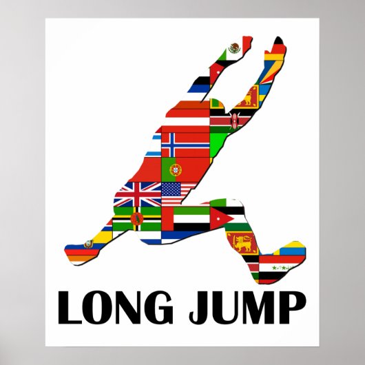 Long Jump Poster (Vorne)