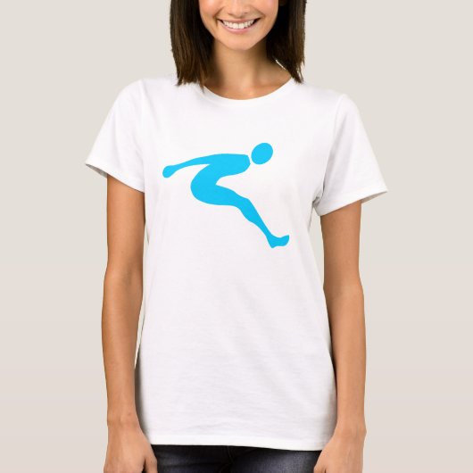 Long Jump - Sky Blue T-Shirt (Vorderseite)