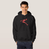 Long Jump - Tropenrosa Hoodie (Vorne ganz)