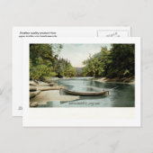 Long Lake, Adirondack Mountains, NY 1906 Vintag Postkarte (Vorne/Hinten)