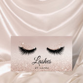 Long Lash Extension Makeup Artist Business Card Visitenkarte