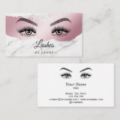 Long Lash Extension Makeust Artist Schönes Auge Visitenkarte (Vorne/Hinten)