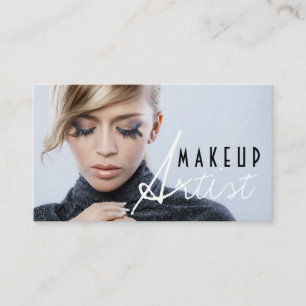 Long Lashes Make-up Artist Cosmetology Card Visitenkarte