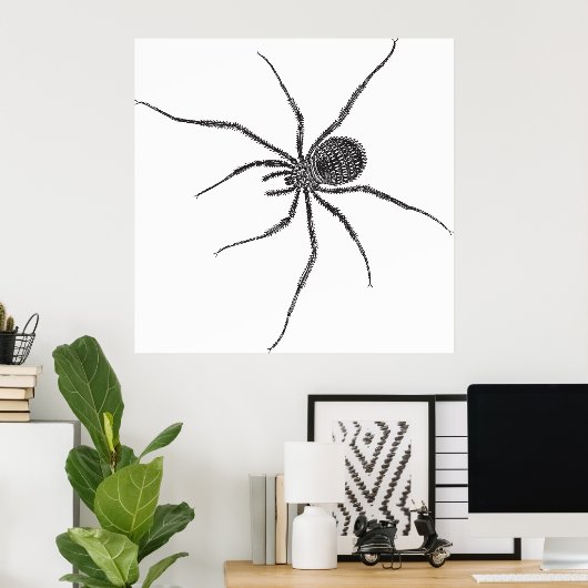 Long Leg Spider Poster (Heimbüro)