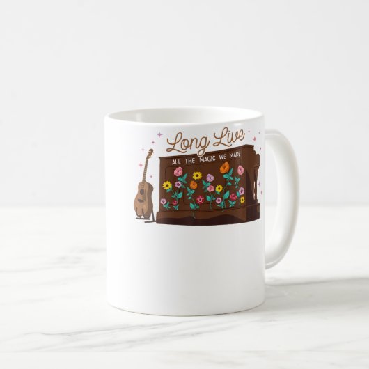 Long Live All The Magic We Made Eras Piano Kaffeetasse (VorderseiteRechts)