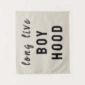 Long Live Boyhood Boy's Room Kinderzimmer Wandteppich (Vorderseite)