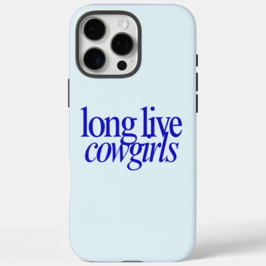 Long Live Cowgirls Handy Case (Rückseite)