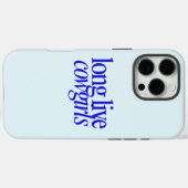 Long Live Cowgirls Handy Case (Rückseite (Horizontal))