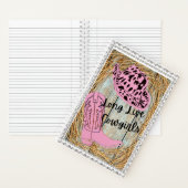 Long Live Cowgirls Kristall Notizblock (Innen)