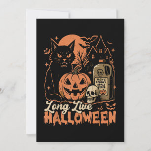 Long Live Halloween Einladung