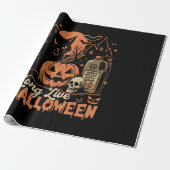 Long Live Halloween Geschenkpapier (Ungerollt)