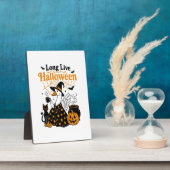 Long Live Halloween Goose Witch Fotoplatte (Seite)